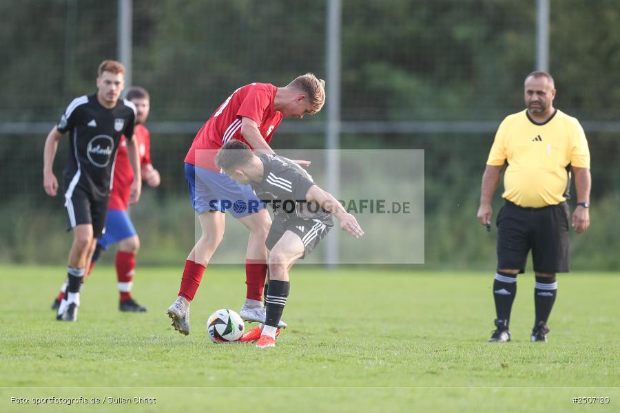 Sportgelände, Hafenlohr, 06.09.2025, sport, action, Fussball, BFV, 6. Spieltag, A-Klasse Würzburg Gr. 4, TVM, FVBH, TV Marktheidenfeld, FV Bergrothenfels/Hafenlohr - Bild-ID: 2507120