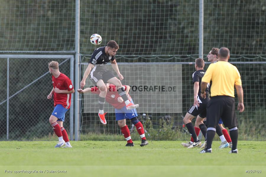 Sportgelände, Hafenlohr, 06.09.2025, sport, action, Fussball, BFV, 6. Spieltag, A-Klasse Würzburg Gr. 4, TVM, FVBH, TV Marktheidenfeld, FV Bergrothenfels/Hafenlohr - Bild-ID: 2507122