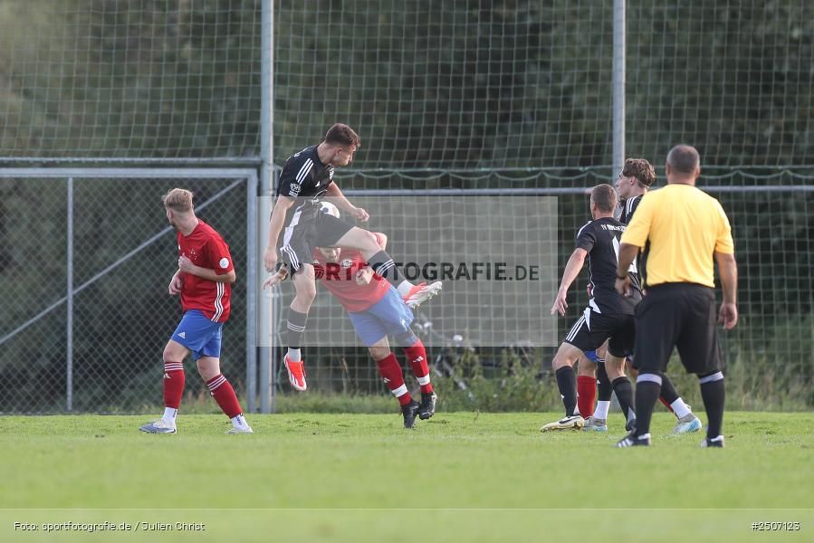 Sportgelände, Hafenlohr, 06.09.2025, sport, action, Fussball, BFV, 6. Spieltag, A-Klasse Würzburg Gr. 4, TVM, FVBH, TV Marktheidenfeld, FV Bergrothenfels/Hafenlohr - Bild-ID: 2507123