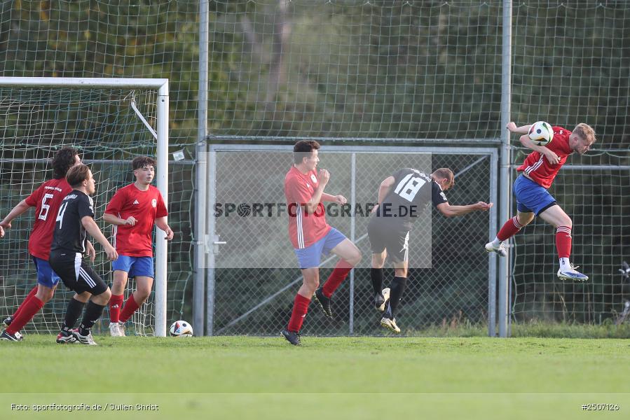 Sportgelände, Hafenlohr, 06.09.2025, sport, action, Fussball, BFV, 6. Spieltag, A-Klasse Würzburg Gr. 4, TVM, FVBH, TV Marktheidenfeld, FV Bergrothenfels/Hafenlohr - Bild-ID: 2507126