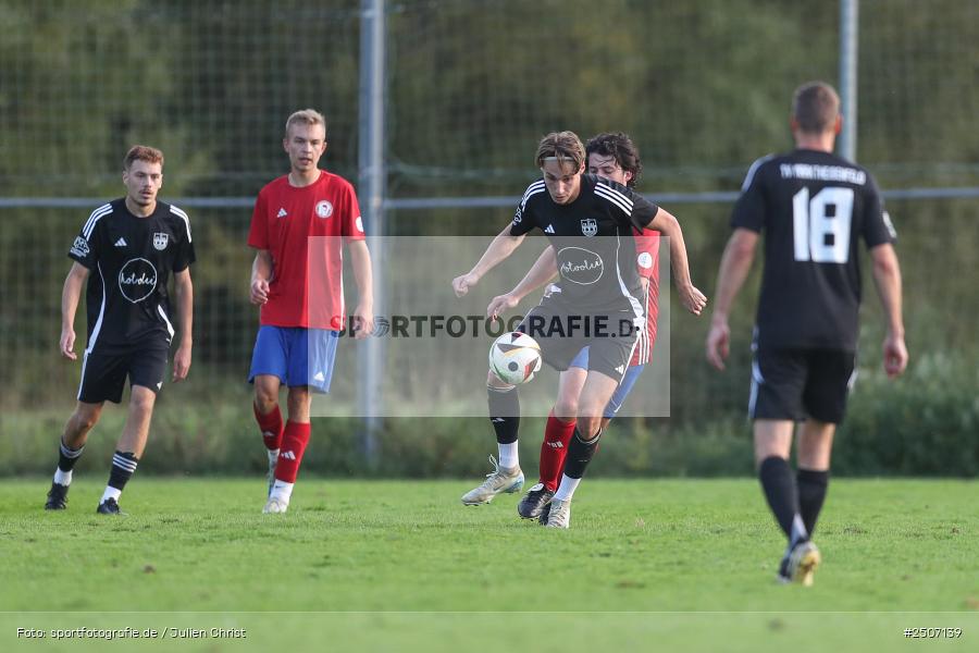 Sportgelände, Hafenlohr, 06.09.2025, sport, action, Fussball, BFV, 6. Spieltag, A-Klasse Würzburg Gr. 4, TVM, FVBH, TV Marktheidenfeld, FV Bergrothenfels/Hafenlohr - Bild-ID: 2507139