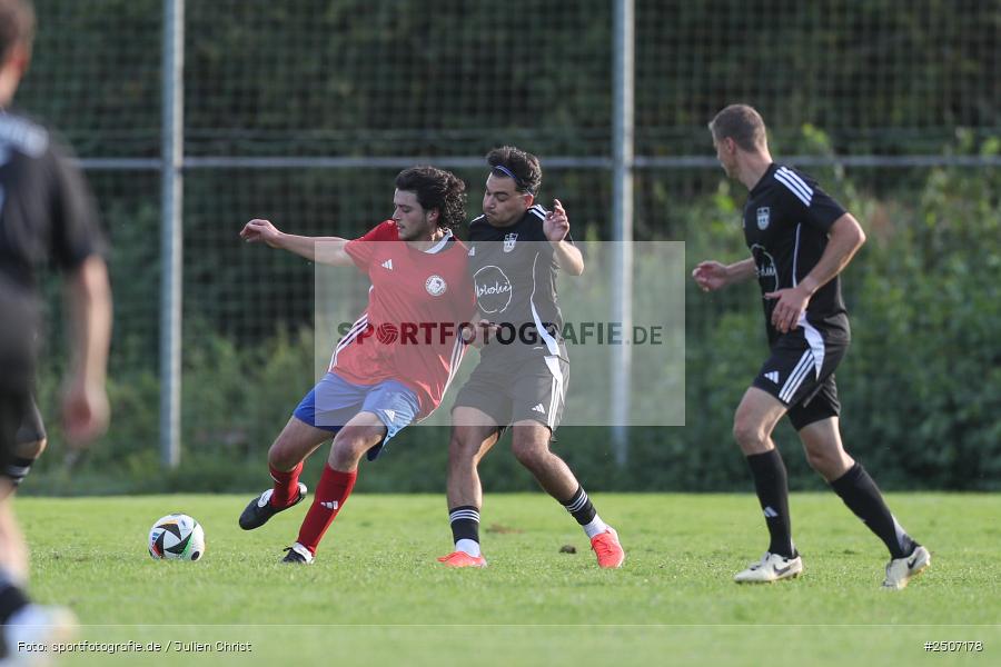 Sportgelände, Hafenlohr, 06.09.2025, sport, action, Fussball, BFV, 6. Spieltag, A-Klasse Würzburg Gr. 4, TVM, FVBH, TV Marktheidenfeld, FV Bergrothenfels/Hafenlohr - Bild-ID: 2507178