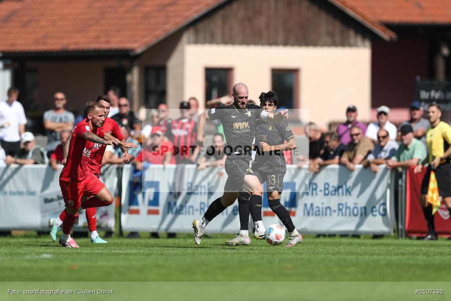 sport, action, TSV Aubstadt, Regionalliga Bayern, NGN-Arena, Fussball, FCA, FC Augsburg II, BFV, Aubstadt, AUB, 7. Spieltag, 06.09.2025 - Bild-ID: 2507332