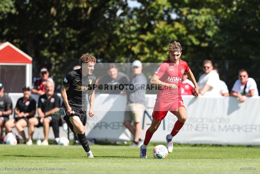 sport, action, TSV Aubstadt, Regionalliga Bayern, NGN-Arena, Fussball, FCA, FC Augsburg II, BFV, Aubstadt, AUB, 7. Spieltag, 06.09.2025 - Bild-ID: 2507339