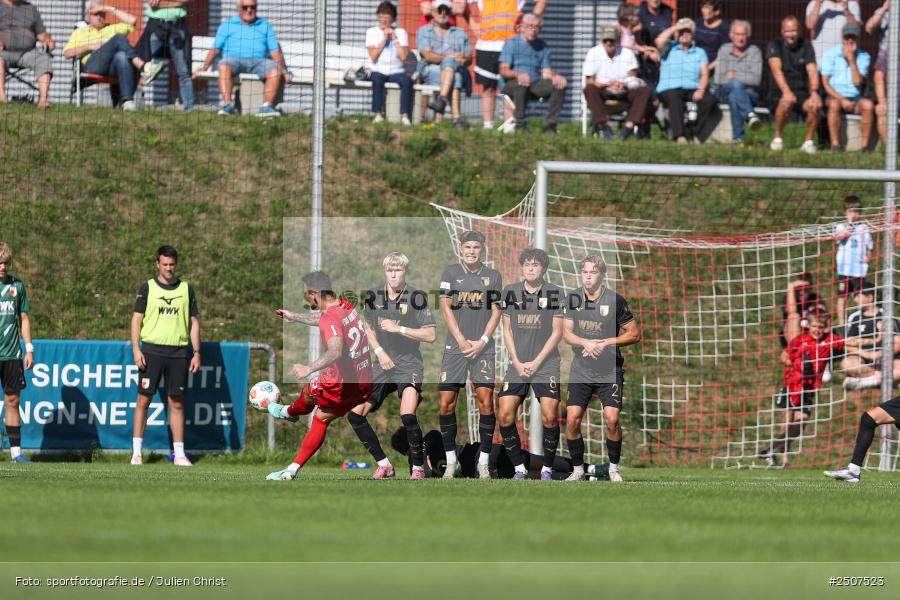 sport, action, TSV Aubstadt, Regionalliga Bayern, NGN-Arena, Fussball, FCA, FC Augsburg II, BFV, Aubstadt, AUB, 7. Spieltag, 06.09.2025 - Bild-ID: 2507523