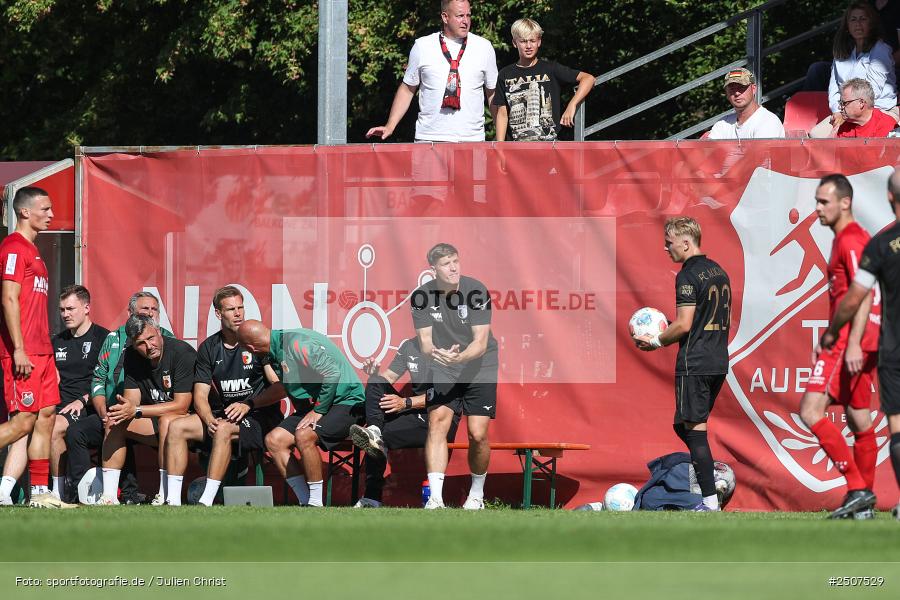 sport, action, TSV Aubstadt, Regionalliga Bayern, NGN-Arena, Fussball, FCA, FC Augsburg II, BFV, Aubstadt, AUB, 7. Spieltag, 06.09.2025 - Bild-ID: 2507529