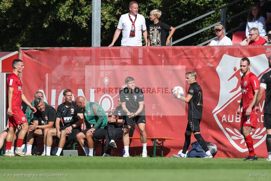 sport, action, TSV Aubstadt, Regionalliga Bayern, NGN-Arena, Fussball, FCA, FC Augsburg II, BFV, Aubstadt, AUB, 7. Spieltag, 06.09.2025 - Bild-ID: 2507530