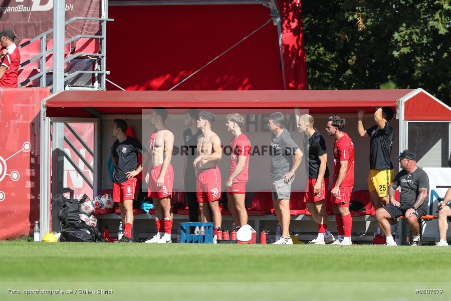 sport, action, TSV Aubstadt, Regionalliga Bayern, NGN-Arena, Fussball, FCA, FC Augsburg II, BFV, Aubstadt, AUB, 7. Spieltag, 06.09.2025 - Bild-ID: 2507579