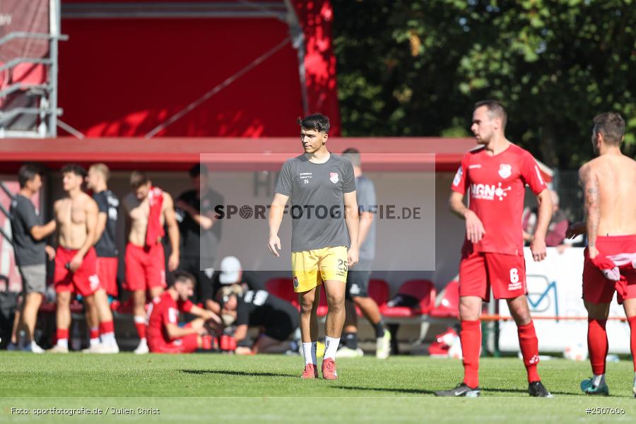 sport, action, TSV Aubstadt, Regionalliga Bayern, NGN-Arena, Fussball, FCA, FC Augsburg II, BFV, Aubstadt, AUB, 7. Spieltag, 06.09.2025 - Bild-ID: 2507606