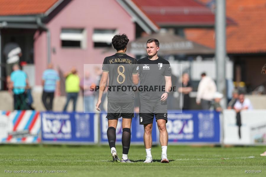 sport, action, TSV Aubstadt, Regionalliga Bayern, NGN-Arena, Fussball, FCA, FC Augsburg II, BFV, Aubstadt, AUB, 7. Spieltag, 06.09.2025 - Bild-ID: 2507609