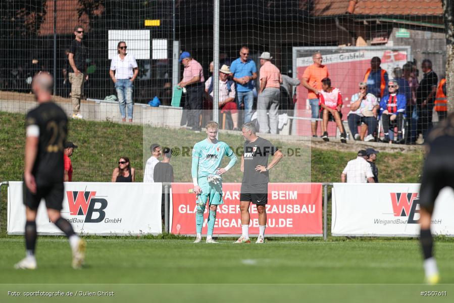 sport, action, TSV Aubstadt, Regionalliga Bayern, NGN-Arena, Fussball, FCA, FC Augsburg II, BFV, Aubstadt, AUB, 7. Spieltag, 06.09.2025 - Bild-ID: 2507611