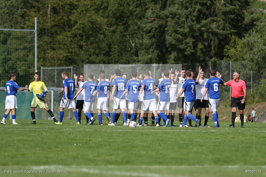 Sportgelände, Triefenstein-Trennfeld, 07.09.2025, sport, action, Fussball, BFV, 8. Spieltag, Kreisklasse Würzburg Gr. 3, FVWA, SVT, FV Wernfeld/Adelsberg, SV Trennfeld - Bild-ID: 2507772