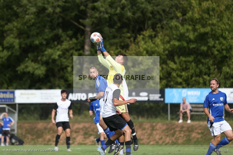 Sportgelände, Triefenstein-Trennfeld, 07.09.2025, sport, action, Fussball, BFV, 8. Spieltag, Kreisklasse Würzburg Gr. 3, FVWA, SVT, FV Wernfeld/Adelsberg, SV Trennfeld - Bild-ID: 2507774