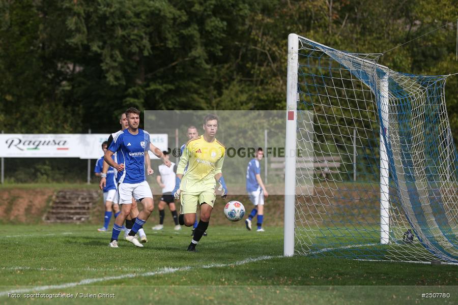 Sportgelände, Triefenstein-Trennfeld, 07.09.2025, sport, action, Fussball, BFV, 8. Spieltag, Kreisklasse Würzburg Gr. 3, FVWA, SVT, FV Wernfeld/Adelsberg, SV Trennfeld - Bild-ID: 2507780
