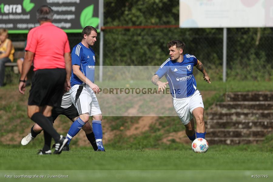 Sportgelände, Triefenstein-Trennfeld, 07.09.2025, sport, action, Fussball, BFV, 8. Spieltag, Kreisklasse Würzburg Gr. 3, FVWA, SVT, FV Wernfeld/Adelsberg, SV Trennfeld - Bild-ID: 2507793