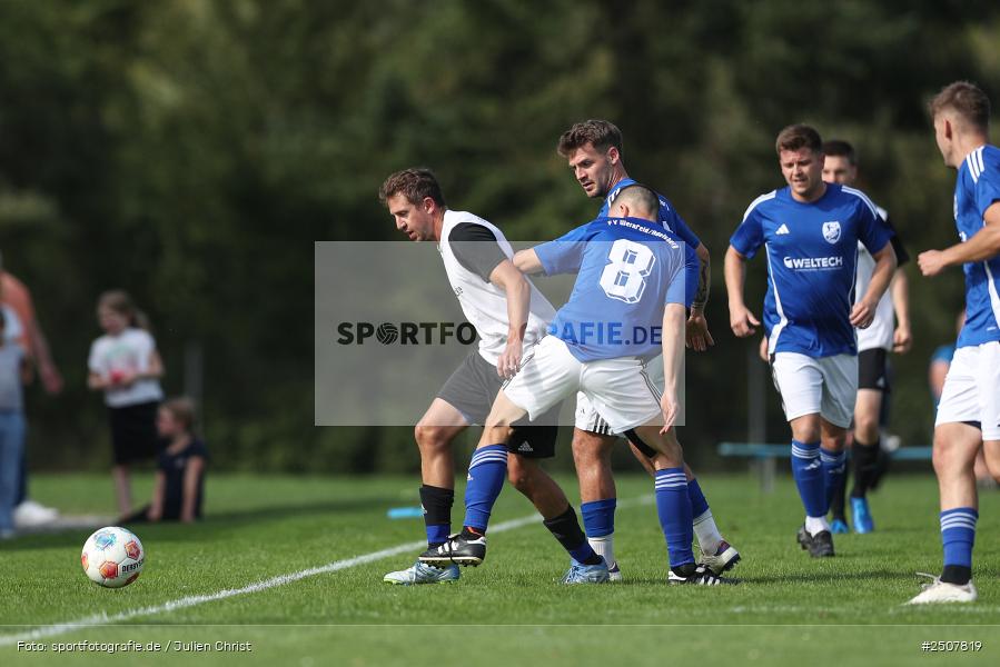 Sportgelände, Triefenstein-Trennfeld, 07.09.2025, sport, action, Fussball, BFV, 8. Spieltag, Kreisklasse Würzburg Gr. 3, FVWA, SVT, FV Wernfeld/Adelsberg, SV Trennfeld - Bild-ID: 2507819