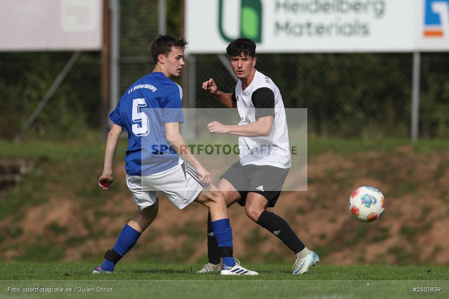 Sportgelände, Triefenstein-Trennfeld, 07.09.2025, sport, action, Fussball, BFV, 8. Spieltag, Kreisklasse Würzburg Gr. 3, FVWA, SVT, FV Wernfeld/Adelsberg, SV Trennfeld - Bild-ID: 2507839
