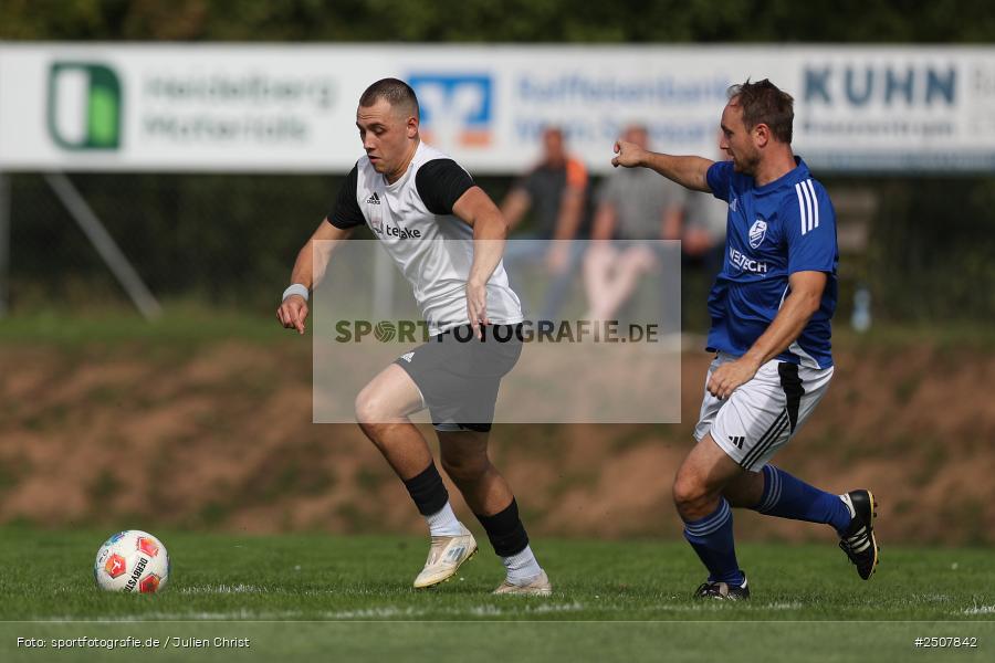 Sportgelände, Triefenstein-Trennfeld, 07.09.2025, sport, action, Fussball, BFV, 8. Spieltag, Kreisklasse Würzburg Gr. 3, FVWA, SVT, FV Wernfeld/Adelsberg, SV Trennfeld - Bild-ID: 2507842