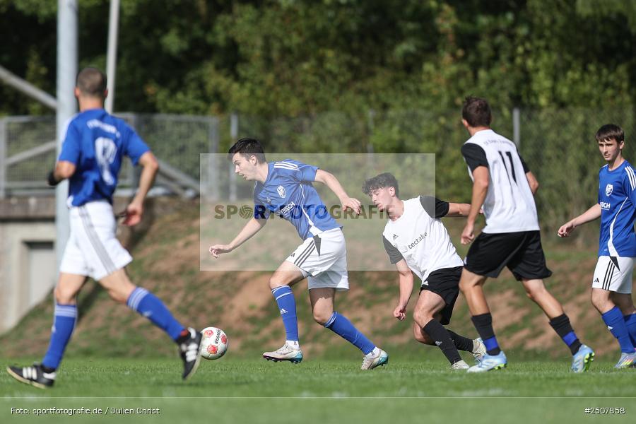 Sportgelände, Triefenstein-Trennfeld, 07.09.2025, sport, action, Fussball, BFV, 8. Spieltag, Kreisklasse Würzburg Gr. 3, FVWA, SVT, FV Wernfeld/Adelsberg, SV Trennfeld - Bild-ID: 2507858