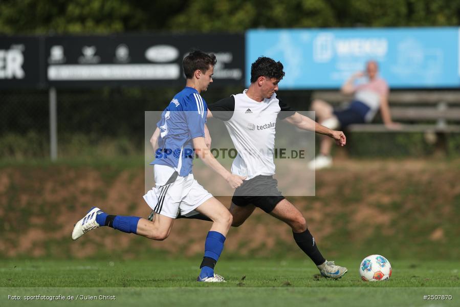 Sportgelände, Triefenstein-Trennfeld, 07.09.2025, sport, action, Fussball, BFV, 8. Spieltag, Kreisklasse Würzburg Gr. 3, FVWA, SVT, FV Wernfeld/Adelsberg, SV Trennfeld - Bild-ID: 2507870