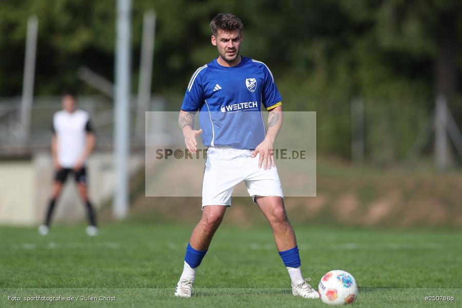 Sportgelände, Triefenstein-Trennfeld, 07.09.2025, sport, action, Fussball, BFV, 8. Spieltag, Kreisklasse Würzburg Gr. 3, FVWA, SVT, FV Wernfeld/Adelsberg, SV Trennfeld - Bild-ID: 2507886