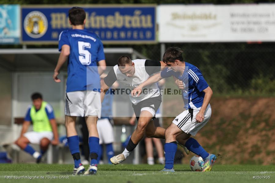 Sportgelände, Triefenstein-Trennfeld, 07.09.2025, sport, action, Fussball, BFV, 8. Spieltag, Kreisklasse Würzburg Gr. 3, FVWA, SVT, FV Wernfeld/Adelsberg, SV Trennfeld - Bild-ID: 2507905