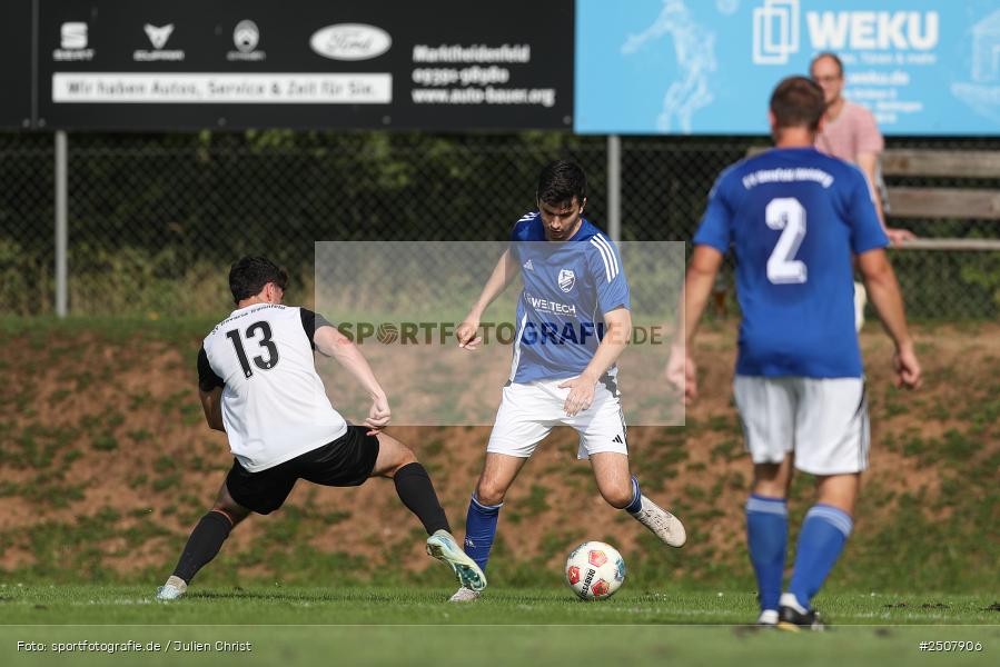 Sportgelände, Triefenstein-Trennfeld, 07.09.2025, sport, action, Fussball, BFV, 8. Spieltag, Kreisklasse Würzburg Gr. 3, FVWA, SVT, FV Wernfeld/Adelsberg, SV Trennfeld - Bild-ID: 2507906