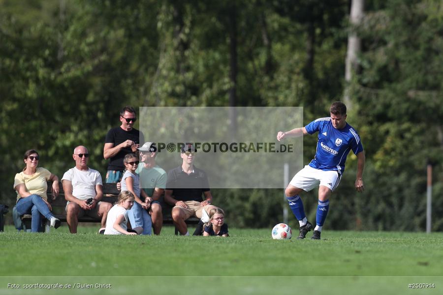 Sportgelände, Triefenstein-Trennfeld, 07.09.2025, sport, action, Fussball, BFV, 8. Spieltag, Kreisklasse Würzburg Gr. 3, FVWA, SVT, FV Wernfeld/Adelsberg, SV Trennfeld - Bild-ID: 2507914