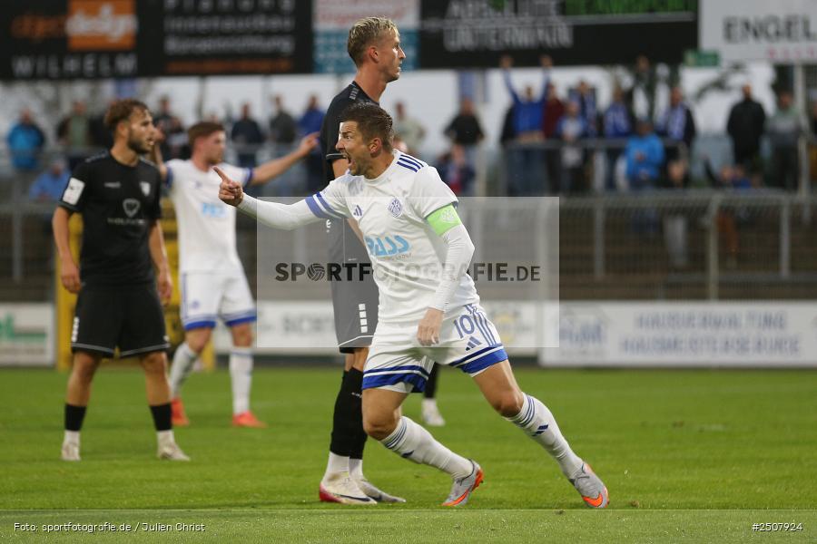 Stadion am Schönbusch, Aschaffenburg, 09.09.2025, sport, action, Fussball, BFV, Achtelfinale, Verbandspokal, FCS, SVA, 1. FC Schweinfurt 1905, SV Viktoria Aschaffenburg - Bild-ID: 2507924