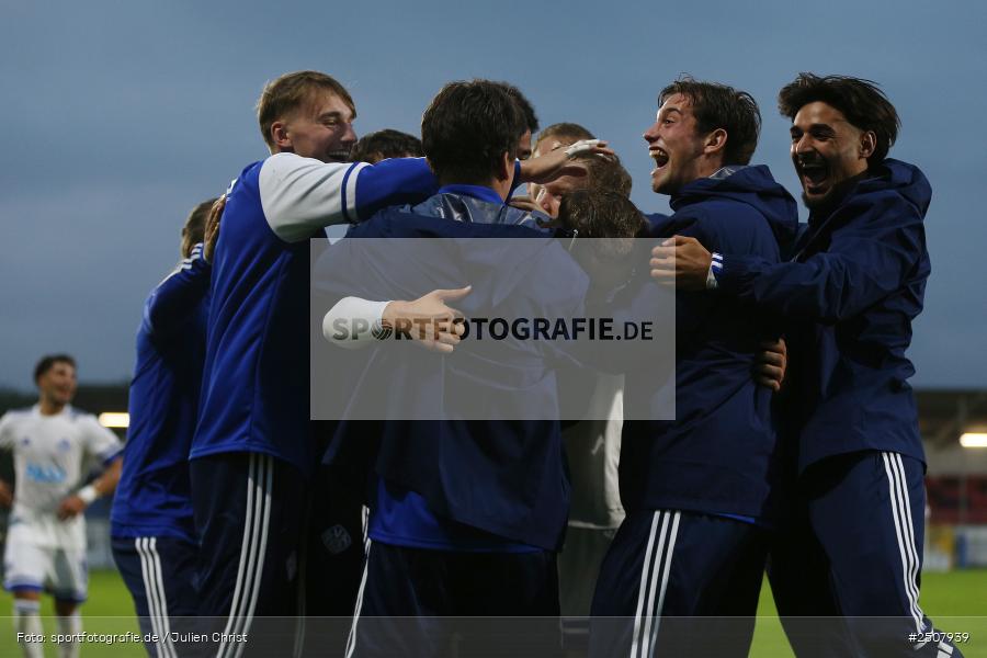 Stadion am Schönbusch, Aschaffenburg, 09.09.2025, sport, action, Fussball, BFV, Achtelfinale, Verbandspokal, FCS, SVA, 1. FC Schweinfurt 1905, SV Viktoria Aschaffenburg - Bild-ID: 2507939