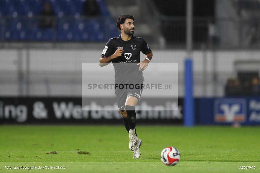 Stadion am Schönbusch, Aschaffenburg, 09.09.2025, sport, action, Fussball, BFV, Achtelfinale, Verbandspokal, FCS, SVA, 1. FC Schweinfurt 1905, SV Viktoria Aschaffenburg - Bild-ID: 2507945