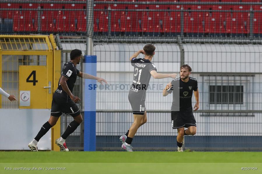 Stadion am Schönbusch, Aschaffenburg, 09.09.2025, sport, action, Fussball, BFV, Achtelfinale, Verbandspokal, FCS, SVA, 1. FC Schweinfurt 1905, SV Viktoria Aschaffenburg - Bild-ID: 2507959