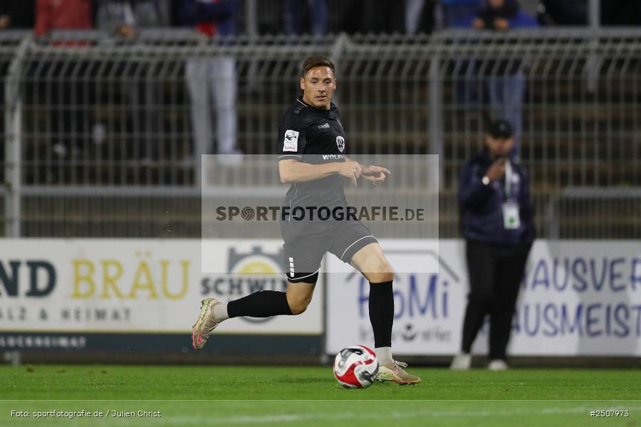 Stadion am Schönbusch, Aschaffenburg, 09.09.2025, sport, action, Fussball, BFV, Achtelfinale, Verbandspokal, FCS, SVA, 1. FC Schweinfurt 1905, SV Viktoria Aschaffenburg - Bild-ID: 2507973