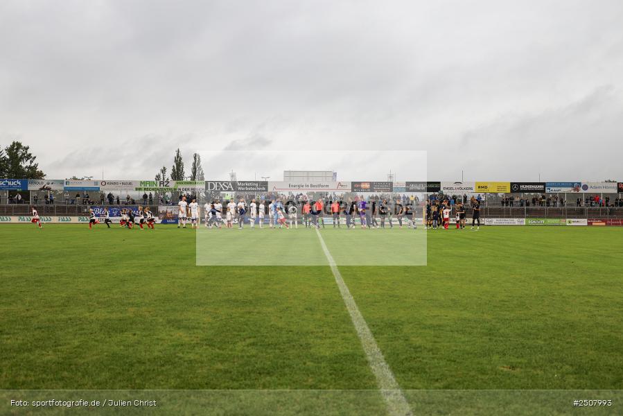 sport, action, Verbandspokal, Stadion am Schönbusch, SVA, SV Viktoria Aschaffenburg, Fussball, FCS, BFV, Aschaffenburg, Achtelfinale, 1. FC Schweinfurt 1905, 09.09.2025 - Bild-ID: 2507993