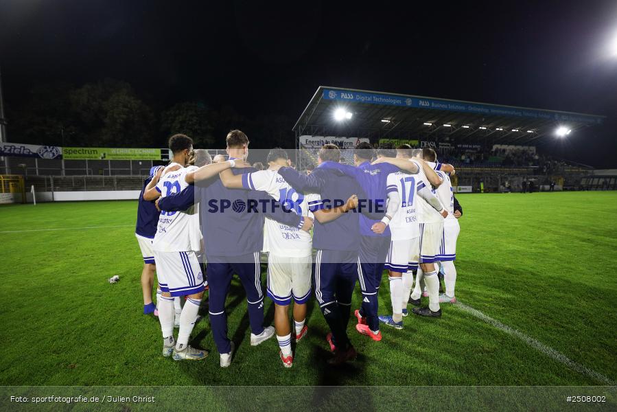 sport, action, Verbandspokal, Stadion am Schönbusch, SVA, SV Viktoria Aschaffenburg, Fussball, FCS, BFV, Aschaffenburg, Achtelfinale, 1. FC Schweinfurt 1905, 09.09.2025 - Bild-ID: 2508002