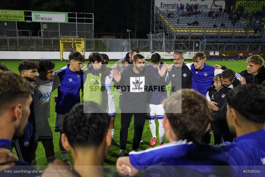 sport, action, Verbandspokal, Stadion am Schönbusch, SVA, SV Viktoria Aschaffenburg, Fussball, FCS, BFV, Aschaffenburg, Achtelfinale, 1. FC Schweinfurt 1905, 09.09.2025 - Bild-ID: 2508006