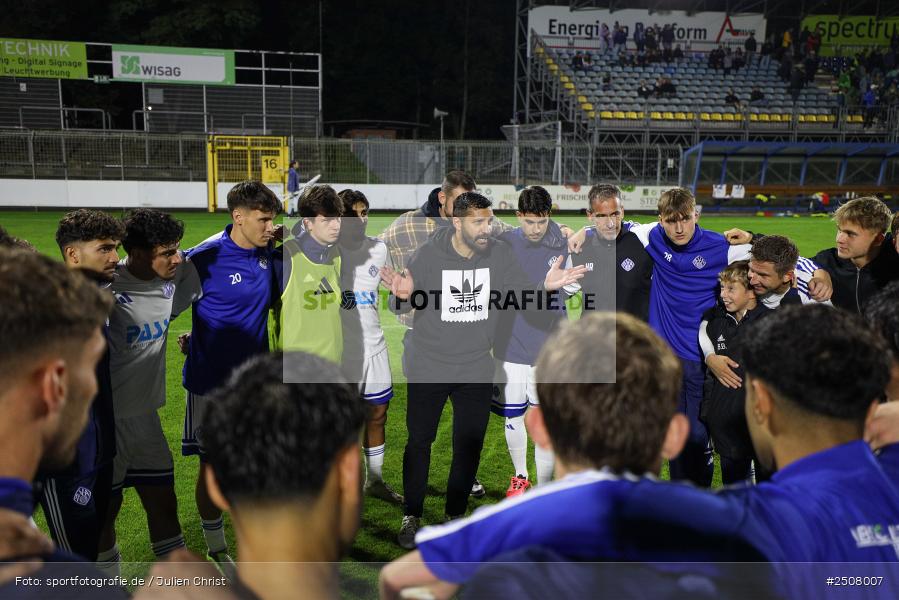 sport, action, Verbandspokal, Stadion am Schönbusch, SVA, SV Viktoria Aschaffenburg, Fussball, FCS, BFV, Aschaffenburg, Achtelfinale, 1. FC Schweinfurt 1905, 09.09.2025 - Bild-ID: 2508007