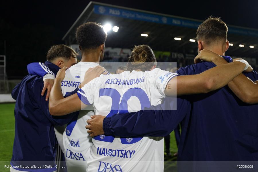 sport, action, Verbandspokal, Stadion am Schönbusch, SVA, SV Viktoria Aschaffenburg, Fussball, FCS, BFV, Aschaffenburg, Achtelfinale, 1. FC Schweinfurt 1905, 09.09.2025 - Bild-ID: 2508008