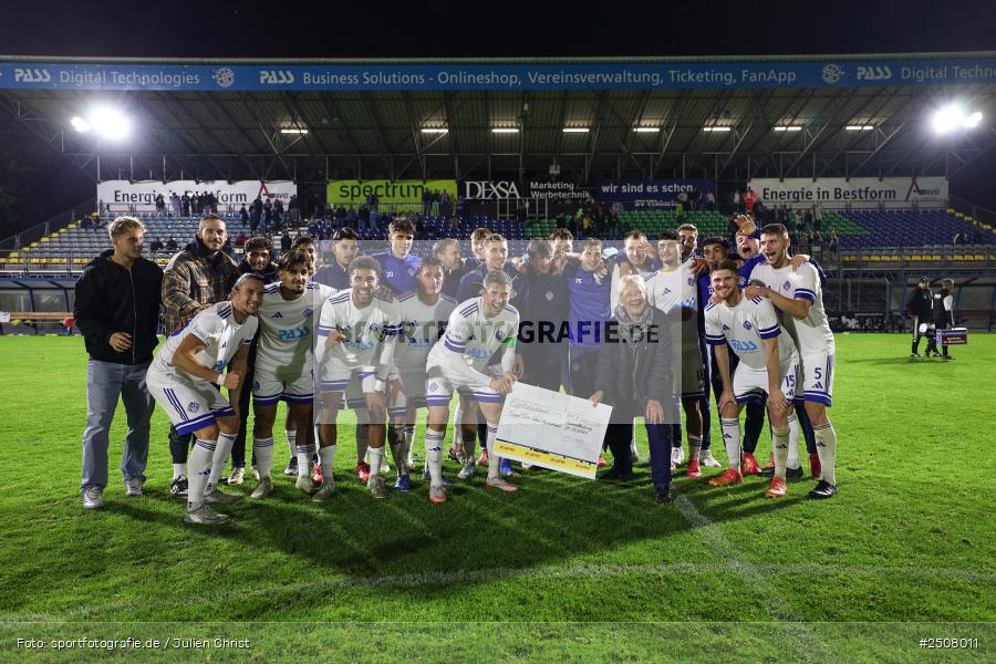 sport, action, Verbandspokal, Stadion am Schönbusch, SVA, SV Viktoria Aschaffenburg, Fussball, FCS, BFV, Aschaffenburg, Achtelfinale, 1. FC Schweinfurt 1905, 09.09.2025 - Bild-ID: 2508011