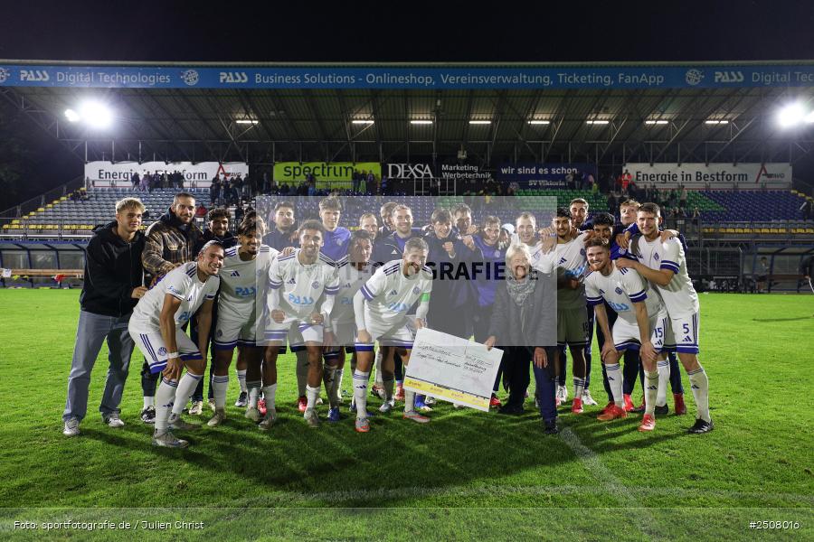 sport, action, Verbandspokal, Stadion am Schönbusch, SVA, SV Viktoria Aschaffenburg, Fussball, FCS, BFV, Aschaffenburg, Achtelfinale, 1. FC Schweinfurt 1905, 09.09.2025 - Bild-ID: 2508016