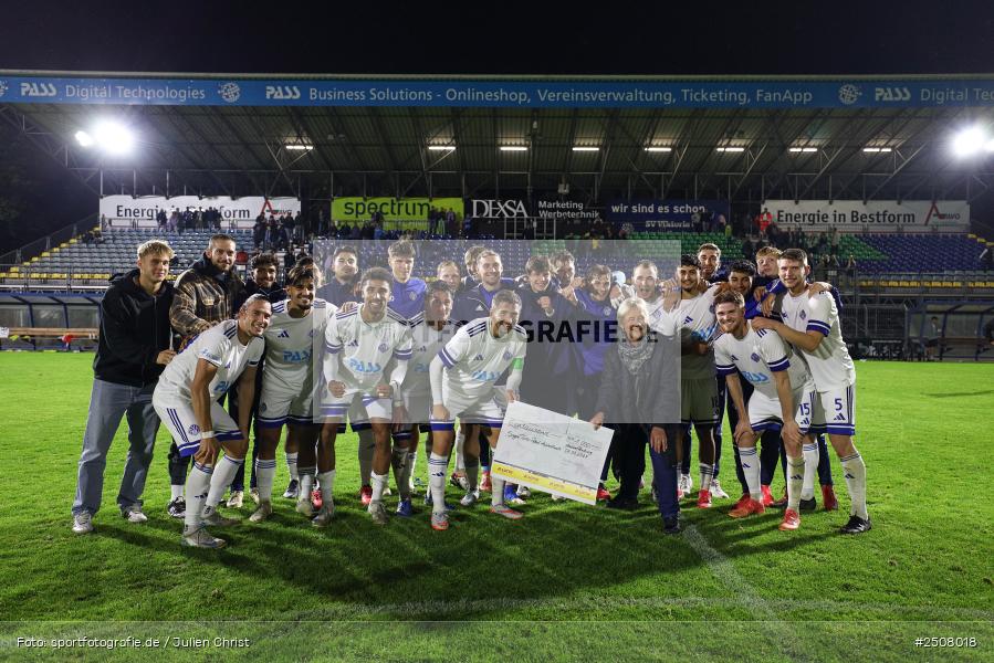 sport, action, Verbandspokal, Stadion am Schönbusch, SVA, SV Viktoria Aschaffenburg, Fussball, FCS, BFV, Aschaffenburg, Achtelfinale, 1. FC Schweinfurt 1905, 09.09.2025 - Bild-ID: 2508018