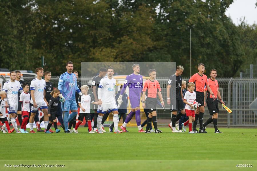 sport, action, Verbandspokal, Stadion am Schönbusch, SVA, SV Viktoria Aschaffenburg, Fussball, FCS, BFV, Aschaffenburg, Achtelfinale, 1. FC Schweinfurt 1905, 09.09.2025 - Bild-ID: 2508026
