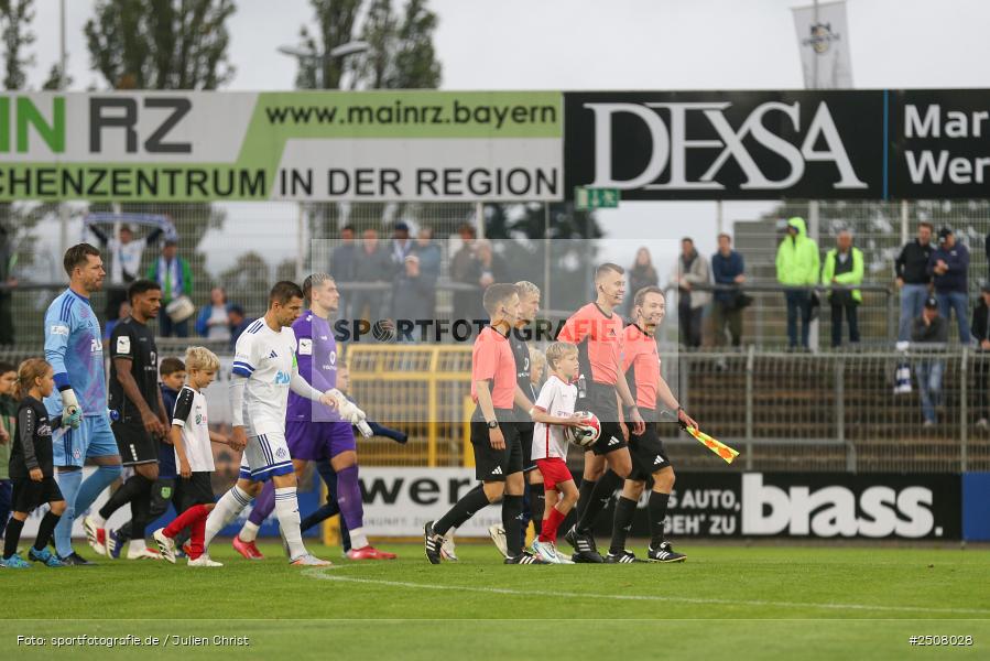 sport, action, Verbandspokal, Stadion am Schönbusch, SVA, SV Viktoria Aschaffenburg, Fussball, FCS, BFV, Aschaffenburg, Achtelfinale, 1. FC Schweinfurt 1905, 09.09.2025 - Bild-ID: 2508028