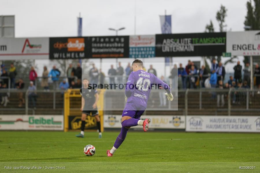 sport, action, Verbandspokal, Stadion am Schönbusch, SVA, SV Viktoria Aschaffenburg, Fussball, FCS, BFV, Aschaffenburg, Achtelfinale, 1. FC Schweinfurt 1905, 09.09.2025 - Bild-ID: 2508037