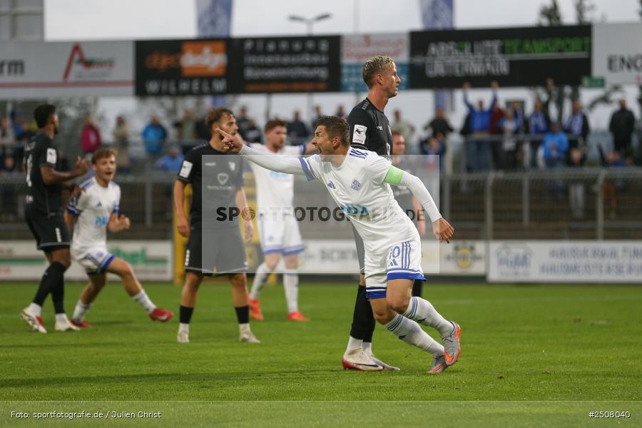 sport, action, Verbandspokal, Stadion am Schönbusch, SVA, SV Viktoria Aschaffenburg, Fussball, FCS, BFV, Aschaffenburg, Achtelfinale, 1. FC Schweinfurt 1905, 09.09.2025 - Bild-ID: 2508040