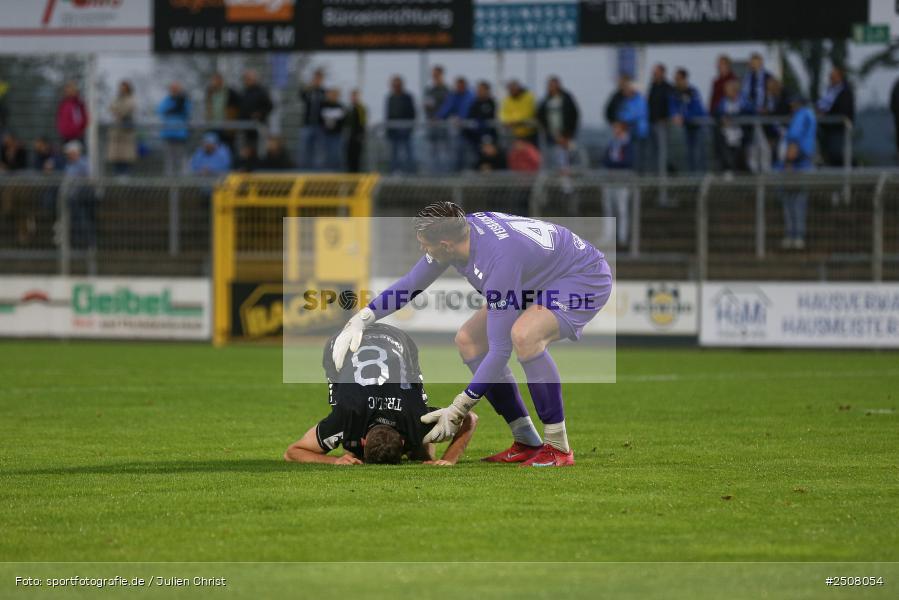 sport, action, Verbandspokal, Stadion am Schönbusch, SVA, SV Viktoria Aschaffenburg, Fussball, FCS, BFV, Aschaffenburg, Achtelfinale, 1. FC Schweinfurt 1905, 09.09.2025 - Bild-ID: 2508054