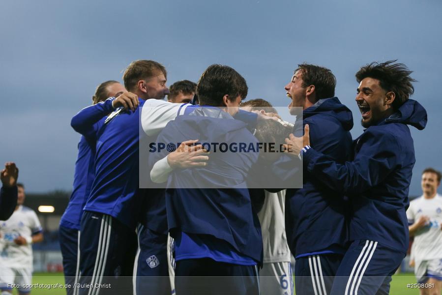 sport, action, Verbandspokal, Stadion am Schönbusch, SVA, SV Viktoria Aschaffenburg, Fussball, FCS, BFV, Aschaffenburg, Achtelfinale, 1. FC Schweinfurt 1905, 09.09.2025 - Bild-ID: 2508081