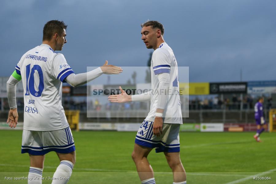 sport, action, Verbandspokal, Stadion am Schönbusch, SVA, SV Viktoria Aschaffenburg, Fussball, FCS, BFV, Aschaffenburg, Achtelfinale, 1. FC Schweinfurt 1905, 09.09.2025 - Bild-ID: 2508084