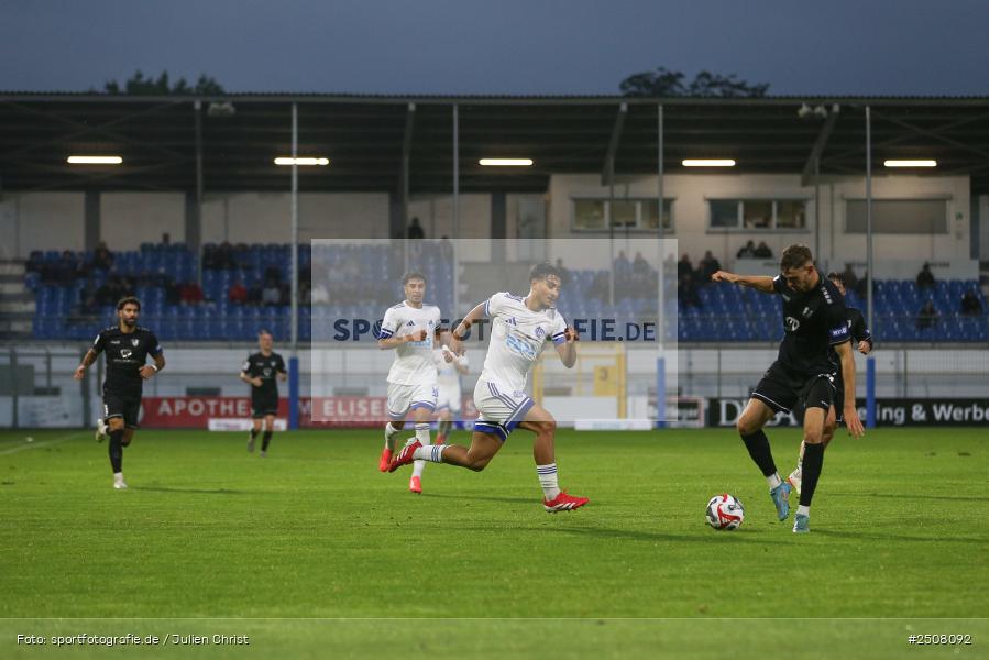 sport, action, Verbandspokal, Stadion am Schönbusch, SVA, SV Viktoria Aschaffenburg, Fussball, FCS, BFV, Aschaffenburg, Achtelfinale, 1. FC Schweinfurt 1905, 09.09.2025 - Bild-ID: 2508092