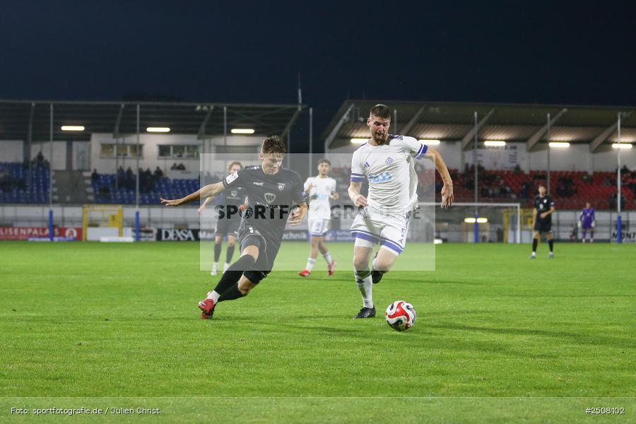 sport, action, Verbandspokal, Stadion am Schönbusch, SVA, SV Viktoria Aschaffenburg, Fussball, FCS, BFV, Aschaffenburg, Achtelfinale, 1. FC Schweinfurt 1905, 09.09.2025 - Bild-ID: 2508102